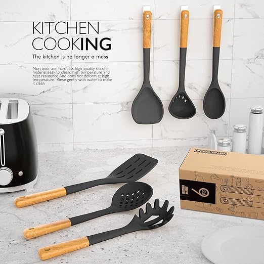 Silicone Cooking Utensils Set Silicone Cooking Utensils Set